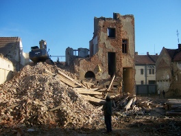 demolice Ivanovice na Hané